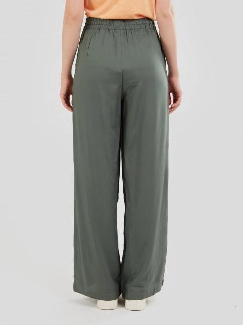 pantaloni lungi pt. femei Fundango Poppy Pants oliv 3