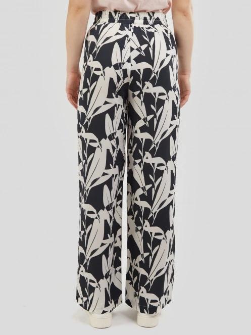 pantaloni lungi pt. femei Fundango Poppy Pants alb 3