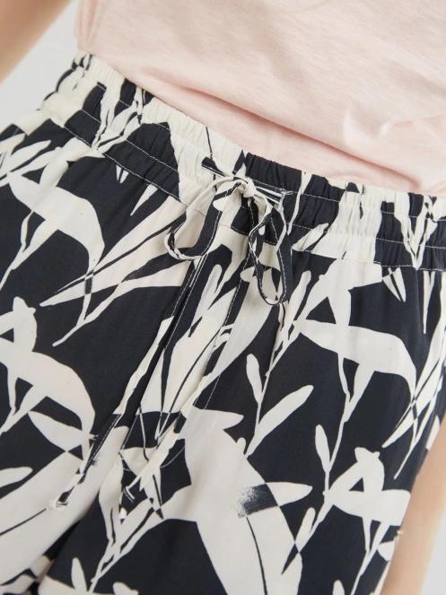 pantaloni lungi pt. femei Fundango Poppy Pants alb 6