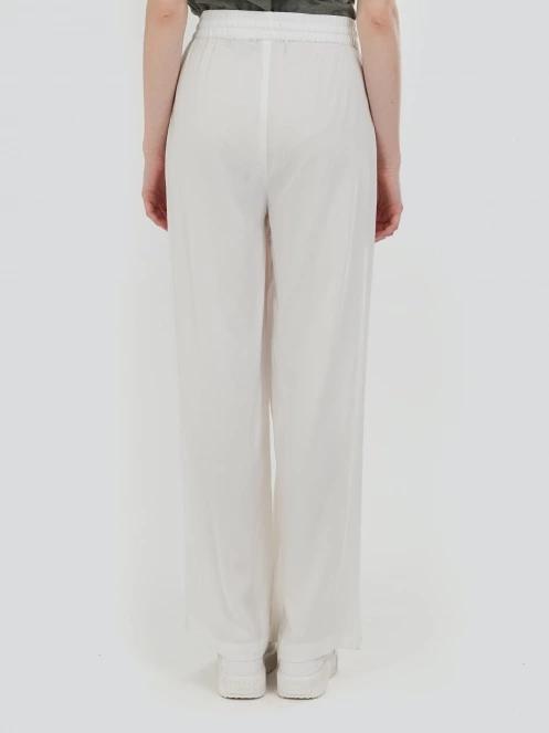 pantaloni lungi pt. femei Fundango Poppy Pants alb 3