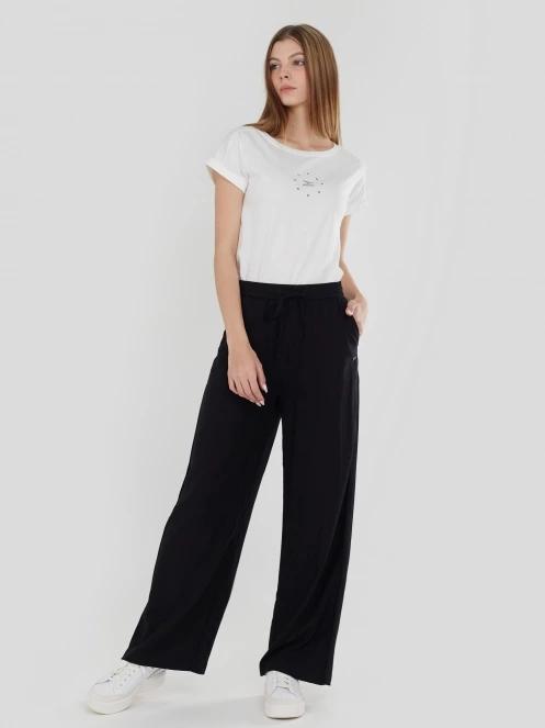 pantaloni lungi pt. femei Fundango Poppy Pants negru 5