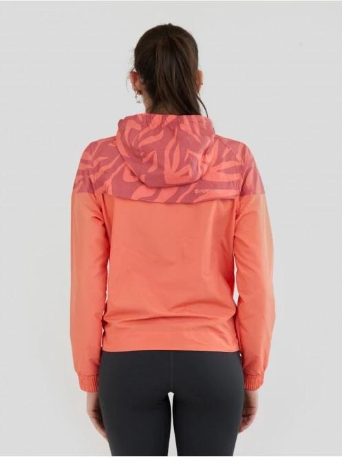 geaca de vant pt. femei Fundango Breeze Windbreaker magenta 3