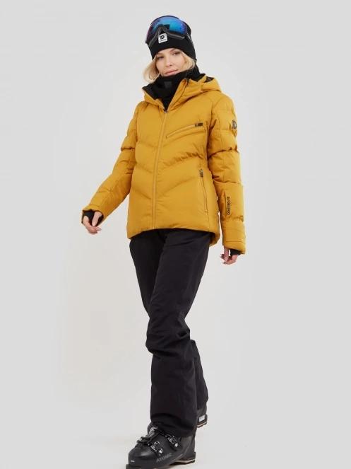 geaca de schi matlasata pt. femei Fundango Elyra Padded Jacket maro 4