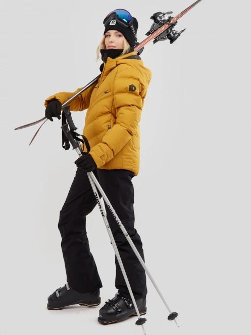geaca de schi matlasata pt. femei Fundango Elyra Padded Jacket maro 5
