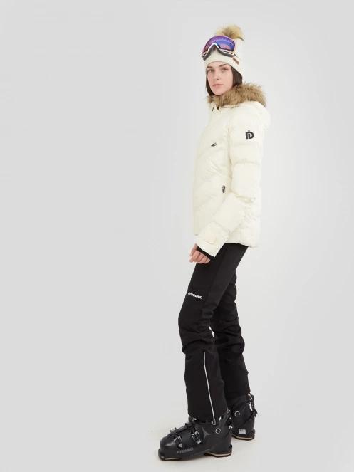 geaca de schi matlasata pt. femei Fundango Elyra Fur Padded Jacket alb 4