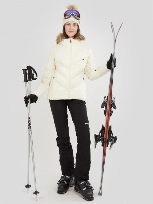 geaca de schi matlasata pt. femei Fundango Elyra Fur Padded Jacket alb 5