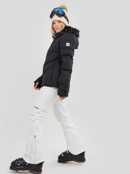 geaca de schi matlasata pt. femei Fundango Elyra Fur Padded Jacket negru 4