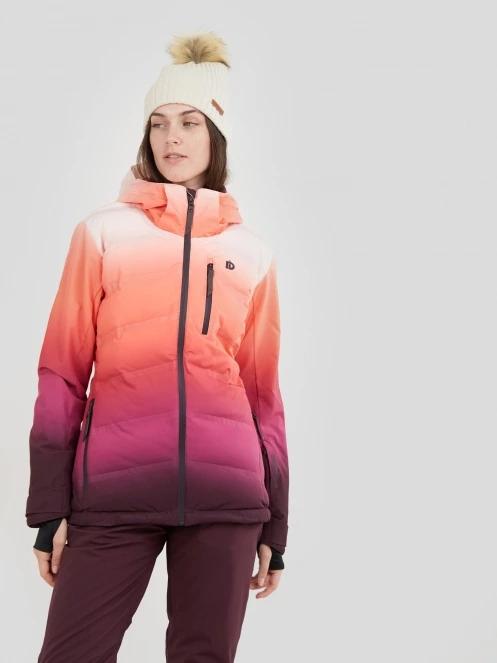 geaca de schi pt. femei Fundango Pumila Padded Jacket rosu 2