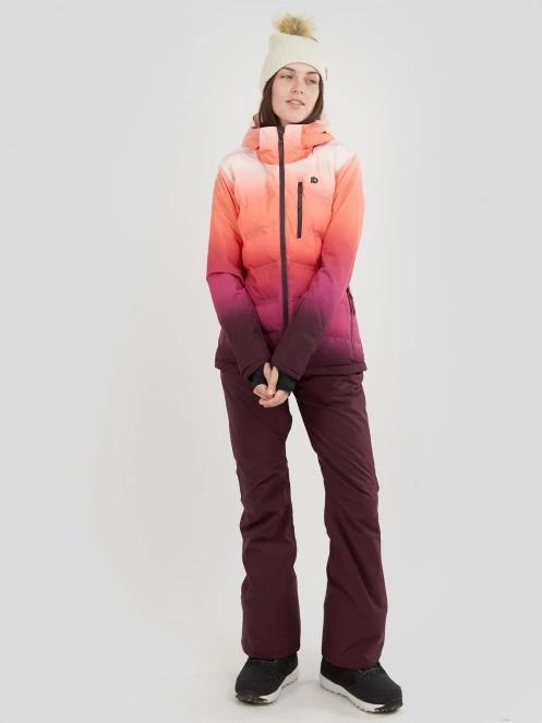 geaca de schi pt. femei Fundango Pumila Padded Jacket rosu 4