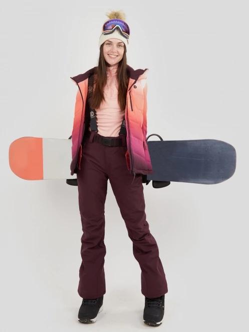 geaca de schi pt. femei Fundango Pumila Padded Jacket rosu 5