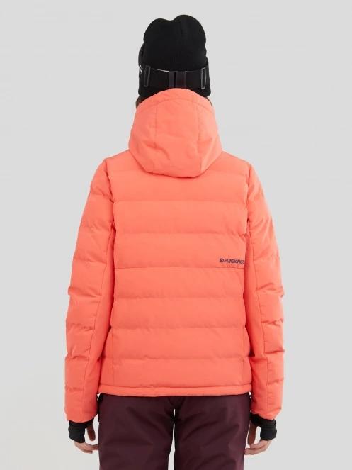 geaca de schi matlasata pt. femei Fundango Everett Padded Anorak rosu 3