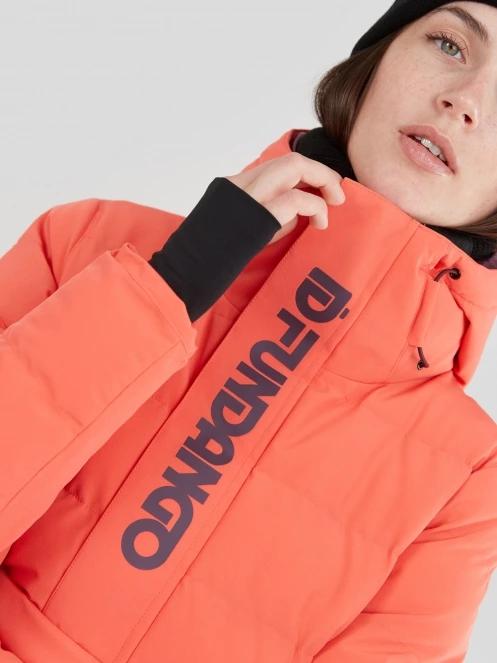 geaca de schi matlasata pt. femei Fundango Everett Padded Anorak rosu 6