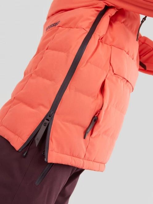 geaca de schi matlasata pt. femei Fundango Everett Padded Anorak rosu 9