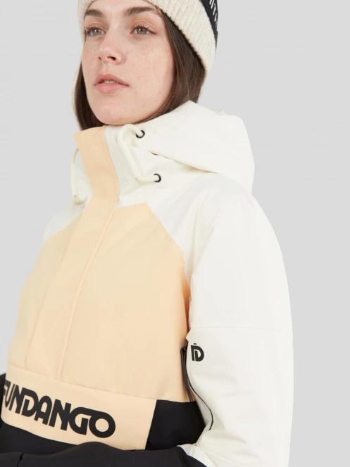 geaca de schi pt. femei Fundango Birch Logo Anorak galben 5