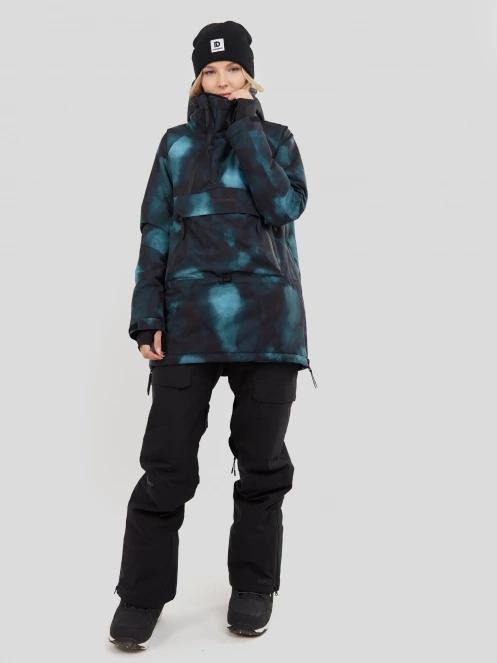 geaca de schi pt. femei Fundango Hooper Anorak albastru inchis 4