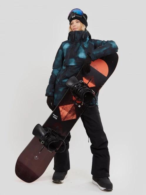 geaca de schi pt. femei Fundango Hooper Anorak albastru inchis 5