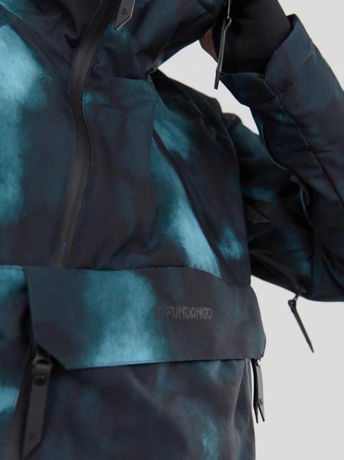 geaca de schi pt. femei Fundango Hooper Anorak albastru inchis 7