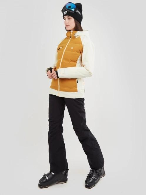 geaca de schi matlasata pt. femei Fundango Medina Padded Jacket maro 4