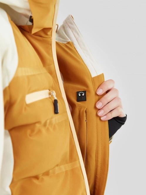 geaca de schi matlasata pt. femei Fundango Medina Padded Jacket maro 8