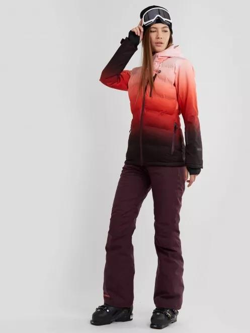 geaca de schi pt. femei Fundango Pumila Padded Jacket rosu 4