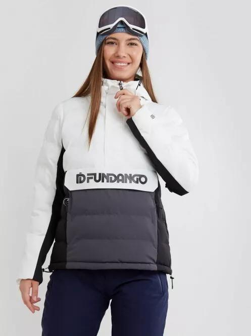 geaca de schi matlasata pt. femei Fundango Everett Padded Anorak alb 2