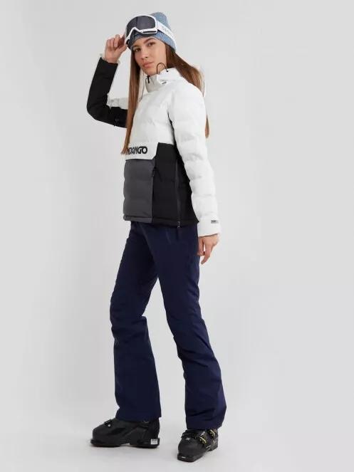 geaca de schi matlasata pt. femei Fundango Everett Padded Anorak alb 5