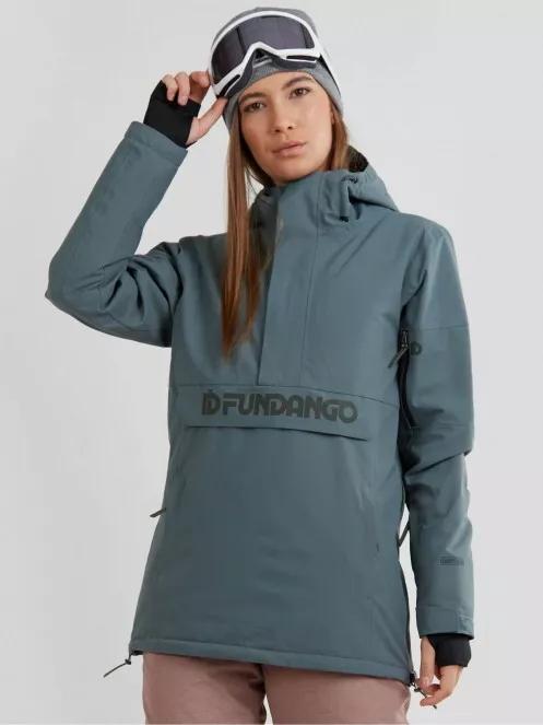 geaca de schi pt. femei Fundango Birch Logo Anorak oliv 2