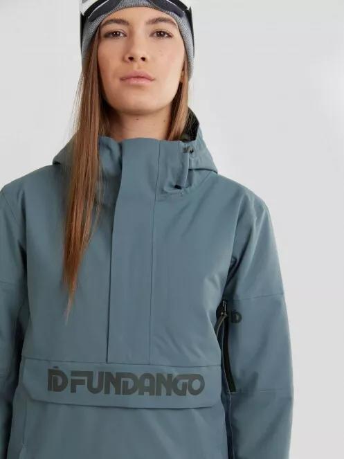 geaca de schi pt. femei Fundango Birch Logo Anorak oliv 6