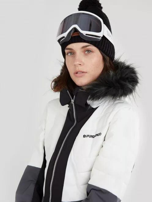 geaca de schi matlasata pt. femei Fundango Salina Padded Jacket negru 4
