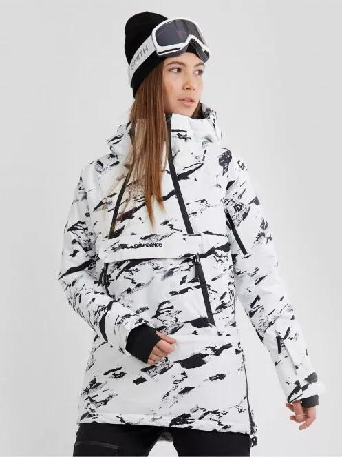 geaca de schi pt. femei Fundango Hooper Anorak negru 2