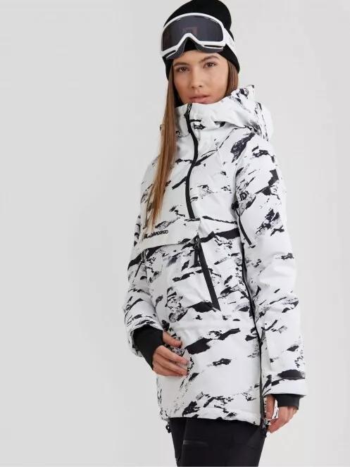 geaca de schi pt. femei Fundango Hooper Anorak negru 6