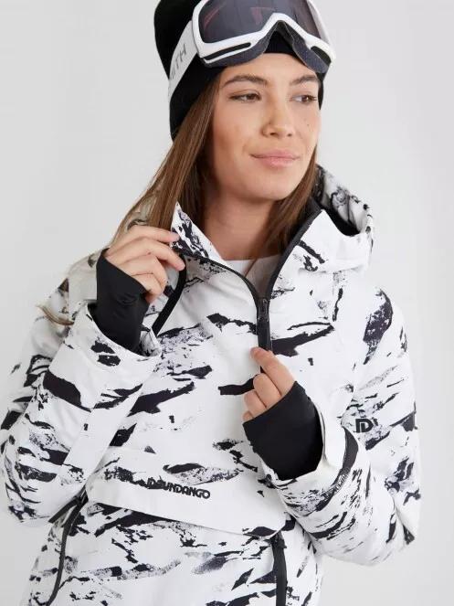 geaca de schi pt. femei Fundango Hooper Anorak negru 7