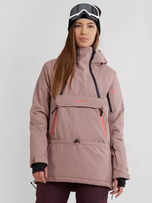 geaca de schi pt. femei Fundango Hooper Anorak roz 2
