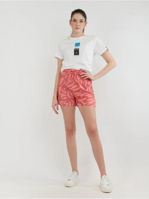 pantaloni scurti pt. femei Fundango Carla Shorts magenta 4