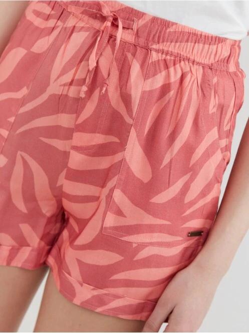 pantaloni scurti pt. femei Fundango Carla Shorts magenta 5