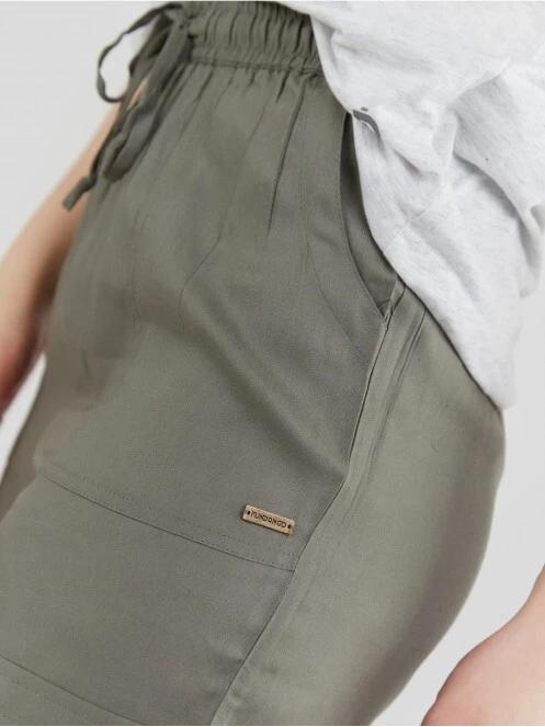 pantaloni scurti pt. femei Fundango Carla Shorts verde 5