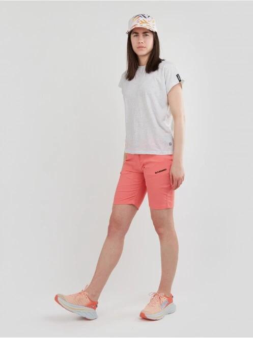 pantaloni scurti pentru drumetii pt. femei Fundango Azua Active Short portocaliu 5