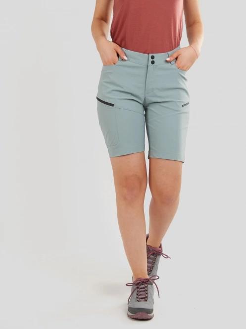 pantaloni scurti pentru drumetii pt. femei Fundango Azua Active Short albastru deschis 2
