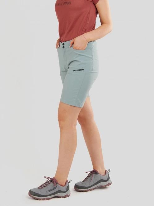 pantaloni scurti pentru drumetii pt. femei Fundango Azua Active Short albastru deschis 4