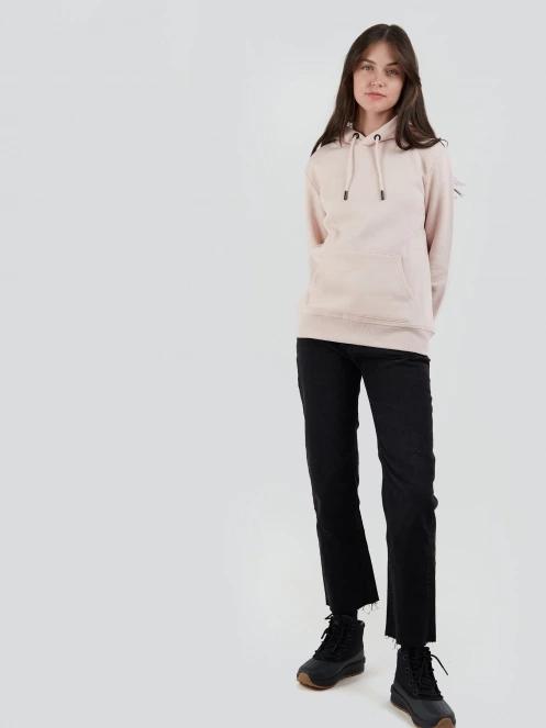 pulover cu gluga pt. femei Fundango Mirage Hooded Sweatshirt roz 4