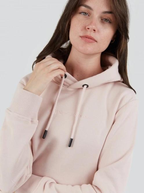 pulover cu gluga pt. femei Fundango Mirage Hooded Sweatshirt roz 5