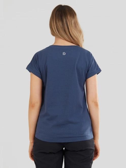 tricou cu maneci scurte pt. femei Fundango Atmos T-shirt albastru inchis 3