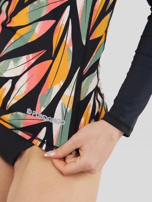 lycra cu maneci lungi pt. femei Fundango Joyce Long Sleeve Rashguard multicolor 7