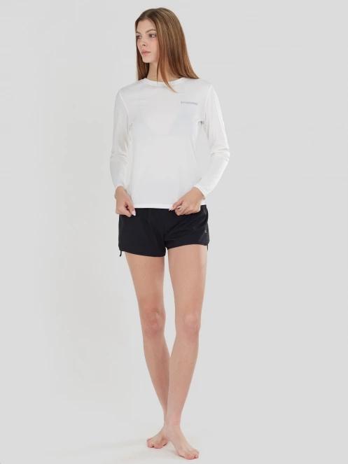lycra cu maneci lungi pt. femei Fundango Loren Rashguard alb 4