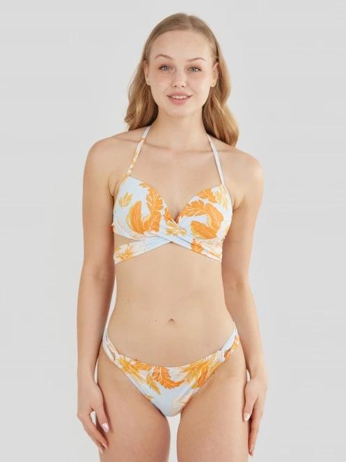sutien bikini pt. femei Fundango Lola Twisted Top portocaliu 2