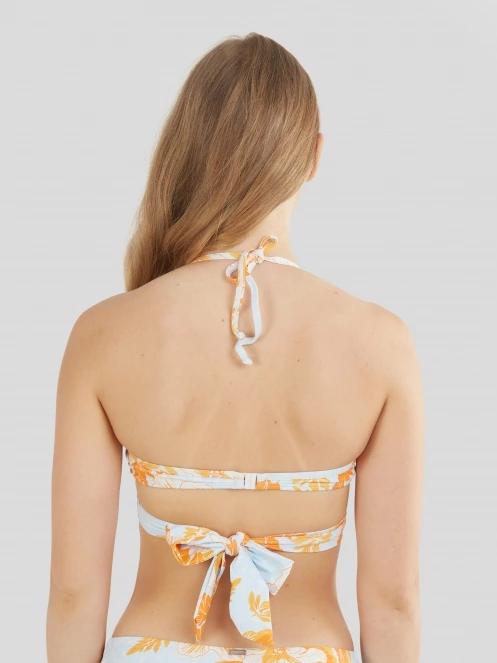 sutien bikini pt. femei Fundango Lola Twisted Top portocaliu 3