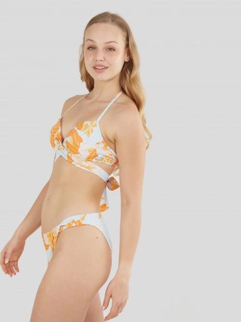 sutien bikini pt. femei Fundango Lola Twisted Top portocaliu 6