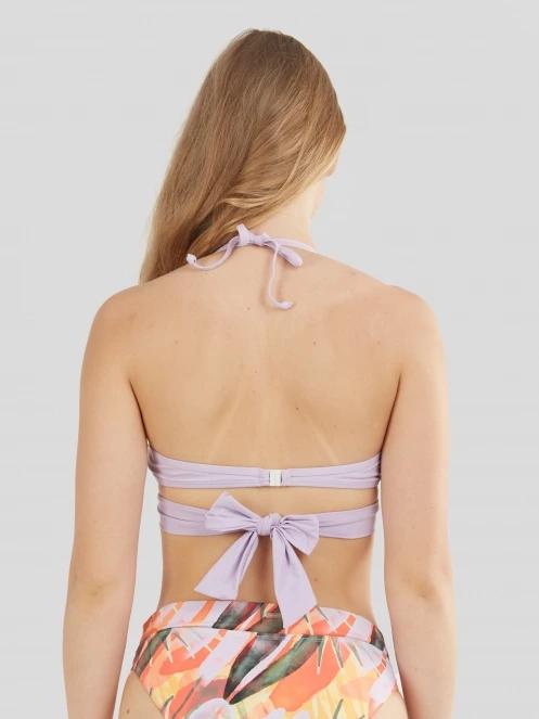 sutien bikini pt. femei Fundango Lola Twisted Top violet 3