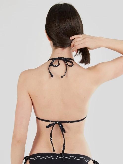 sutien bikini pt. femei Fundango Innisfil Triangle Top negru 3