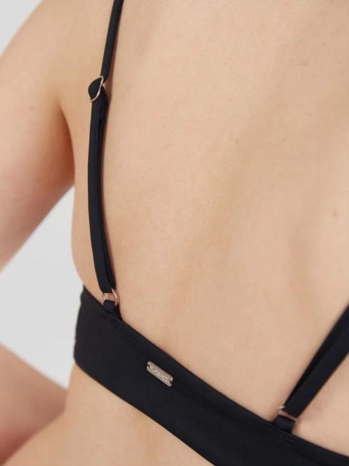 sutien bikini pt. femei Fundango Sahara V-neck Cami Top negru 5